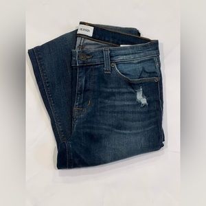 Hudson Denim jeans with rips lightly used